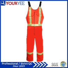 Orange Safety Protective Hi Vis Fr Bib Overall Pants (YBD119)